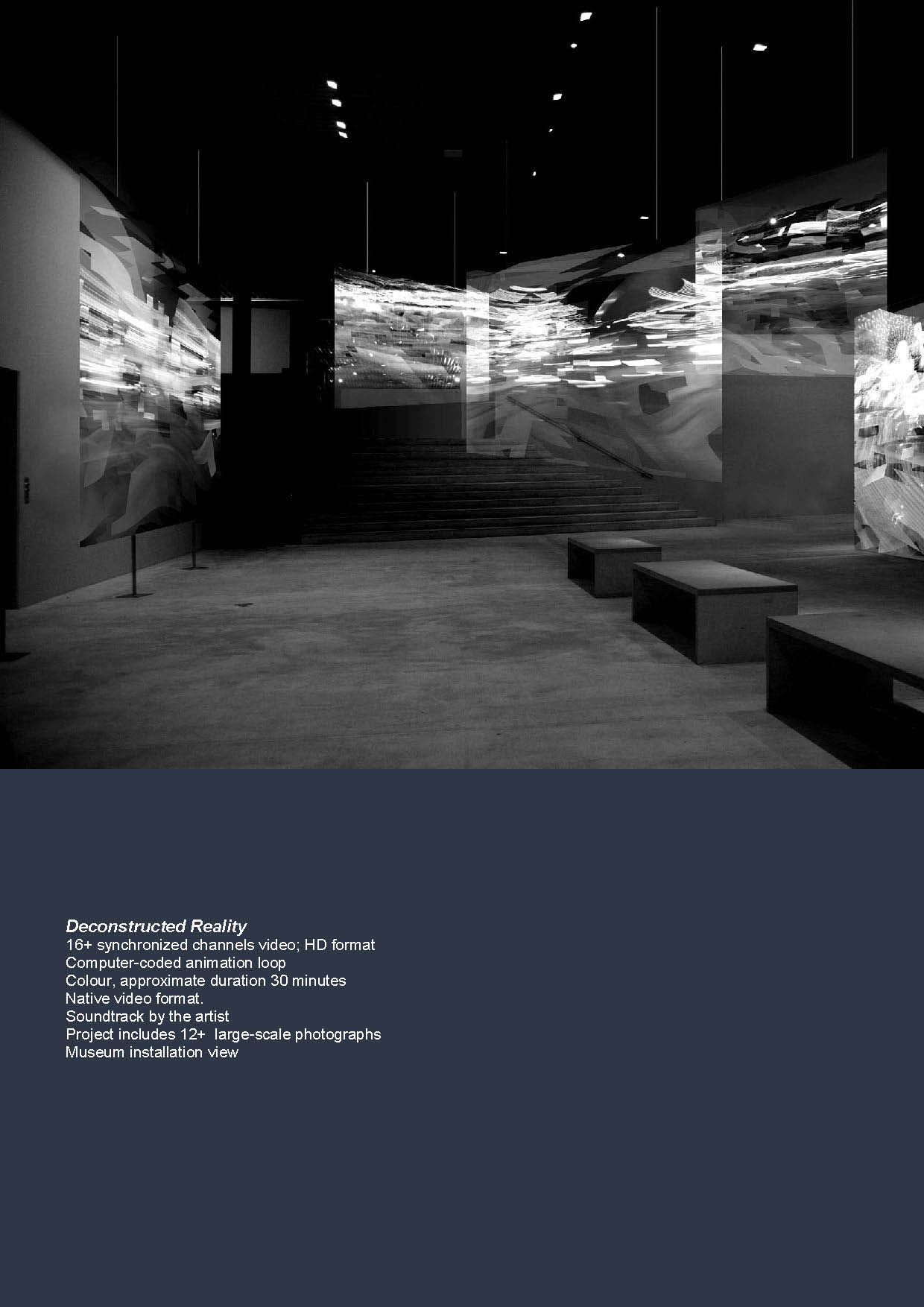 Tim White-Sobieski contemporary art installations museum exhibition views