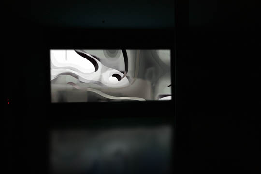 Paradise_North-South - video installation view  Tim White-Sobieski